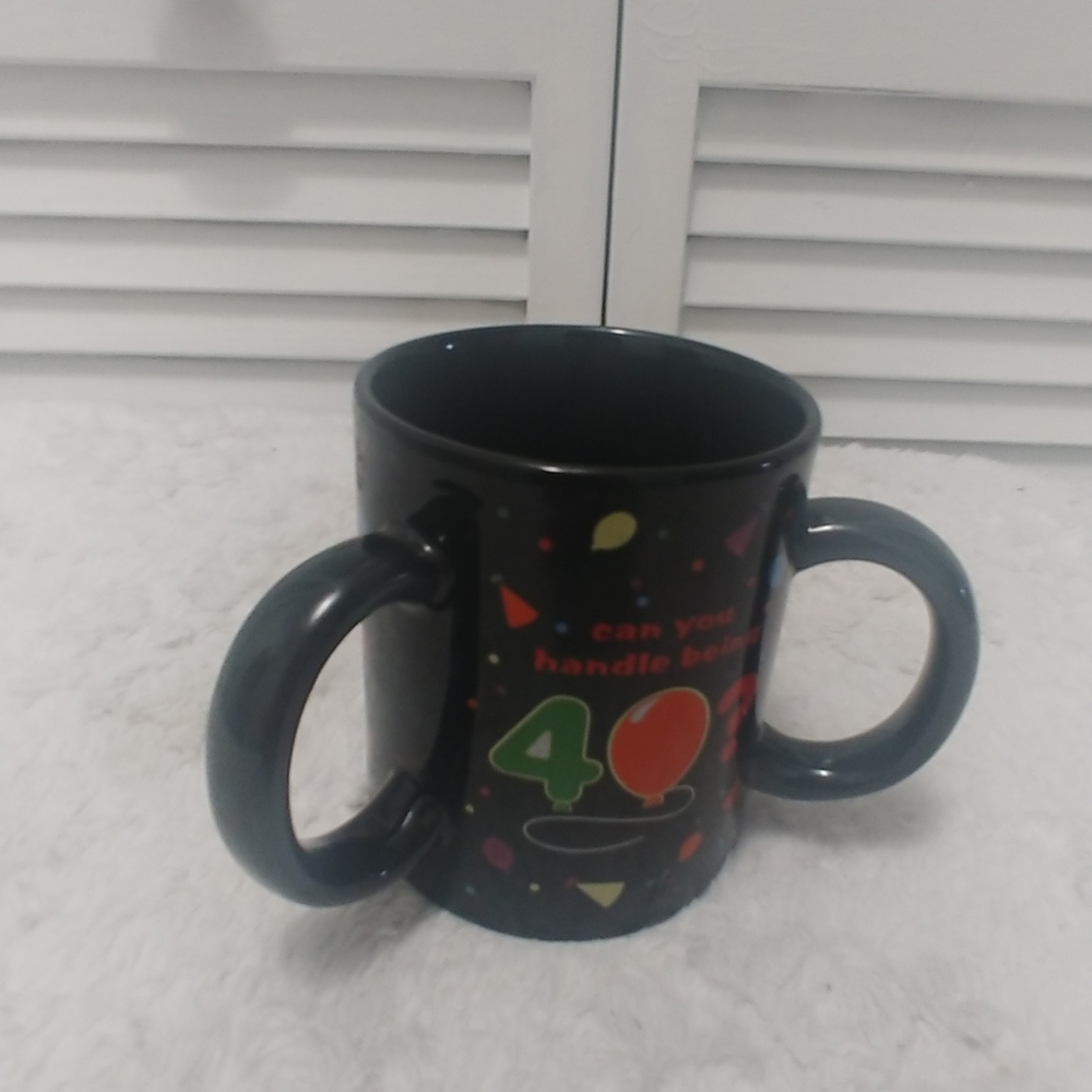 3 handles coffee mug